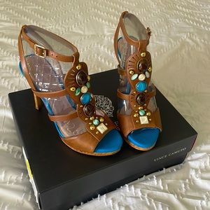 EUC Vince Camuto Chandon heels 7.5